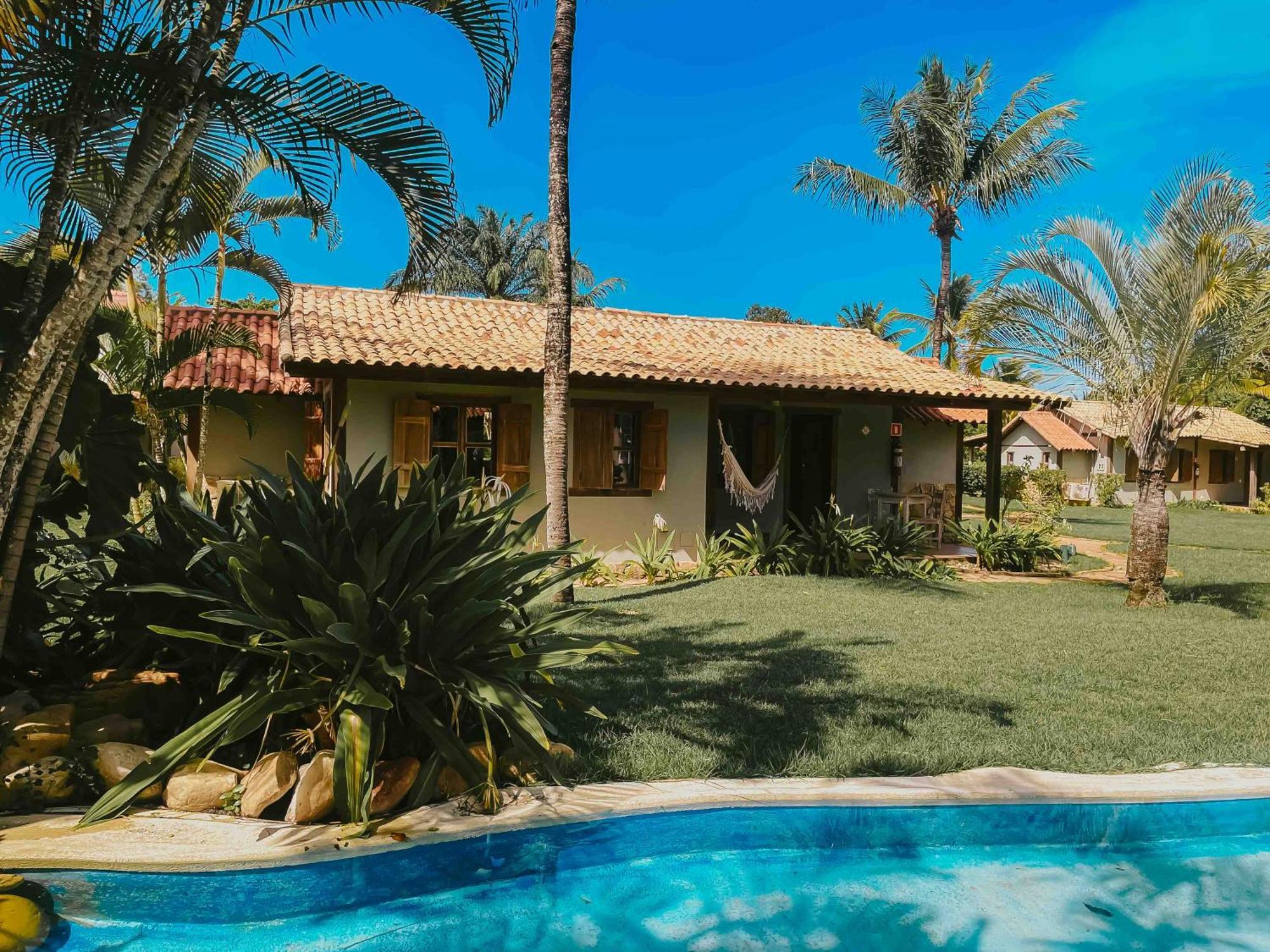 Vila Angatu Eco Resort Spa Santa Cruz Cabrália Eksteriør bilde