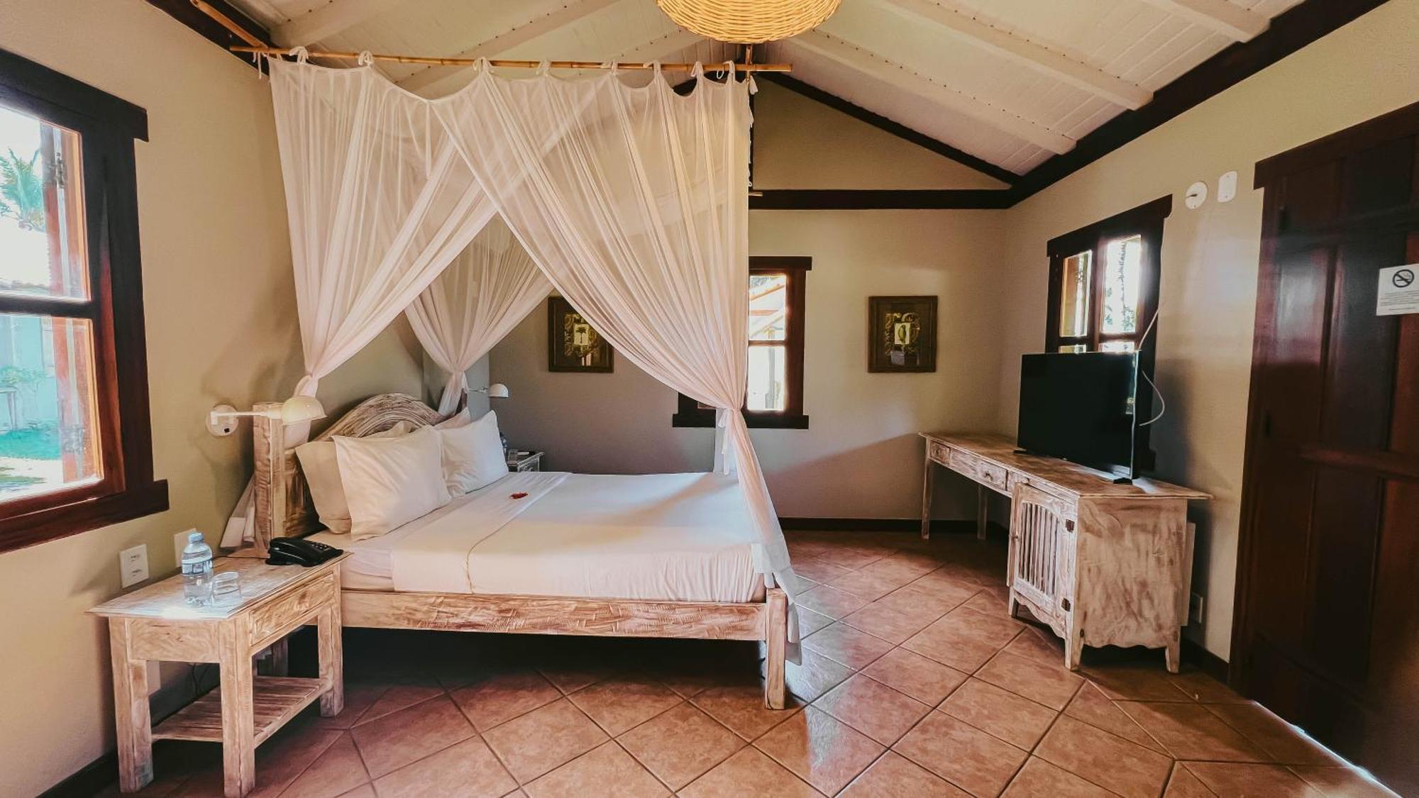 Vila Angatu Eco Resort Spa Santa Cruz Cabrália Eksteriør bilde